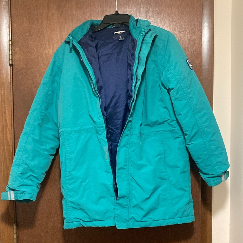 Lands' End Kids Squall Waterproof Insulated 3 in 1 Parka